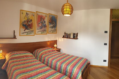 Bormio - second bedroom equipped with single beds, short breaks – holiday home