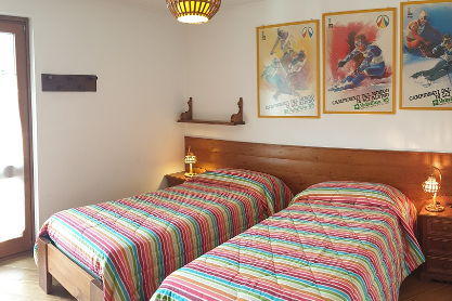 Bormio - second bedroom equipped with single beds, short breaks – holiday home